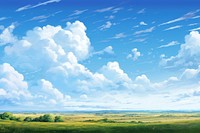 Sky backgrounds landscape outdoors. 