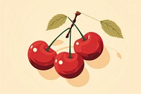 Cherry food fruit plant. 