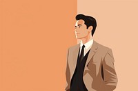 Asian lawer portrait adult suit. AI generated Image by rawpixel.