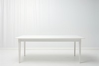 Table furniture white architecture. AI generated Image by rawpixel.