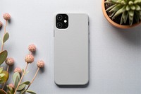 Phone blank plain Case Mockup phone electronics technology. 