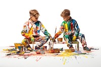 Painting brush child art. 