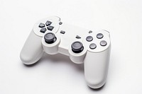 Gamepad joystick white electronics.