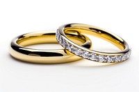 Contemporary diamond rings jewelry gold celebration. AI generated Image by rawpixel.
