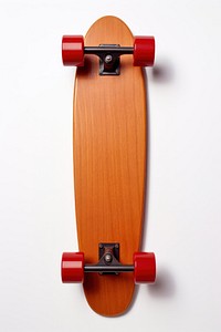 1970s colorful style skateboard longboard balance motion. 