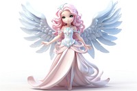 Angel angel figurine cartoon. AI generated Image by rawpixel.