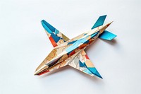 Paper plane craft aircraft origami vehicle. 