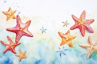 Starfish backgrounds beach invertebrate. AI generated Image by rawpixel.