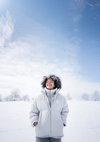 Portrait outdoors nature adult. 