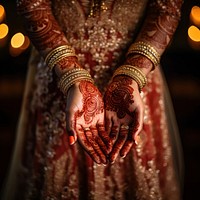 Jewelry wedding henna adult. AI generated Image by rawpixel.