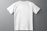 T-shirt sleeve white sportswear. 