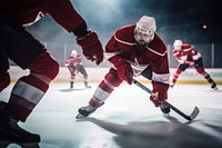 Ice hockey sports helmet adult. AI generated Image by rawpixel.