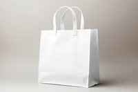 Bag handbag white shopping bag. 