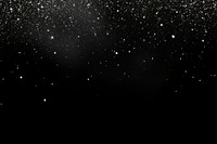 Isolated snow effect, black background, AI generated image by rawpixel