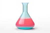 Beaker glass vase white background. AI generated Image by rawpixel.