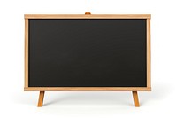 School blackboard white background rectangle absence. 