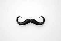 Mustache black white background electronics. AI generated Image by rawpixel.