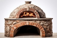 Traditional pizza oven fireplace hearth architecture. 