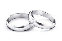 Silver ring platinum jewelry white. AI generated Image by rawpixel.