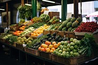 Fresh food market pineapple fruit. 