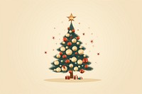 Christmas tree ornament plant. AI generated Image by rawpixel.