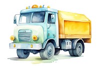 Garbage truck vehicle wheel transportation. AI generated Image by rawpixel.