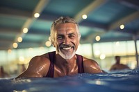 Recreation swimming sports adult. AI generated Image by rawpixel.