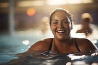 Recreation swimming portrait sports. 