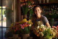 Flower shop gardening nature plant. 