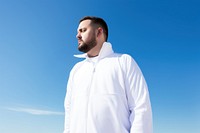 Track suit photography portrait outdoors. AI generated Image by rawpixel.