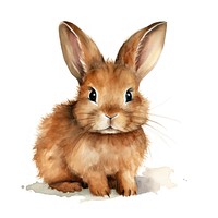 Rodent mammal animal bunny. AI generated Image by rawpixel.