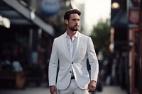 Fashion blazer adult white. 