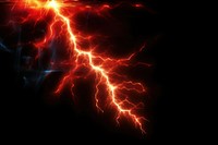 Electric Thunder thunderstorm backgrounds lightning. AI generated Image by rawpixel.