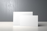 Name card white paper simplicity. 