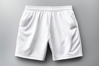 Basketball pant shorts white competition. 