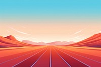 Running track backgrounds landscape nature. AI generated Image by rawpixel.