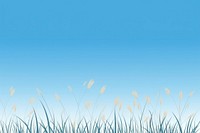 Grass field clear blue sky backgrounds outdoors nature. 