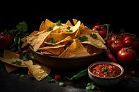 Guacamole food vegetable appetizer. 