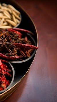 Chinese spice food ingredient freshness. AI generated Image by rawpixel.