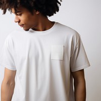 T shirt t-shirt sleeve white. AI generated Image by rawpixel.