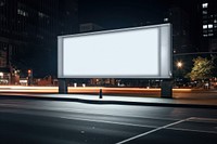 Light billboard night city. AI generated Image by rawpixel.