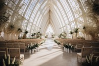 photo of modern wedding venue tebet.  