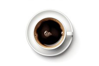 Coffee cup saucer drink. AI generated Image by rawpixel.