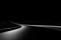 Futuristic road effect, black background, AI generated image by rawpixel