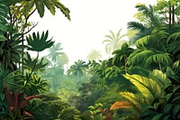 Landscape jungle backgrounds vegetation. 