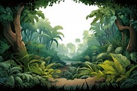 Landscape jungle vegetation outdoors. AI generated Image by rawpixel.