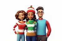 Diversity family sweater adult toy. AI generated Image by rawpixel.