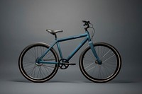 Bicycle mockup, realistic vehicle psd