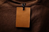 Blank hang label text accessories outerwear. AI generated Image by rawpixel.