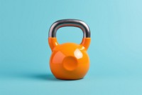 Kettlebell sports gym exercising. 